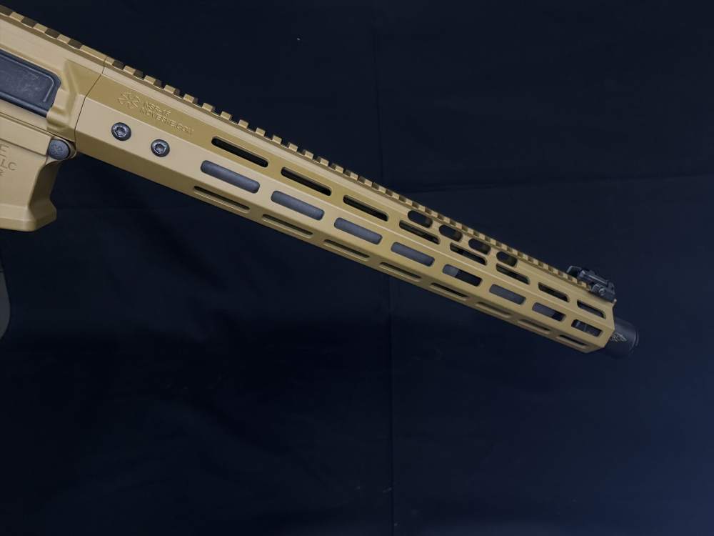 New! Noveske N4 Infidel 13.7" P&W Flaming Pig 5.56 NATO Tiger Eye Brown -img-2