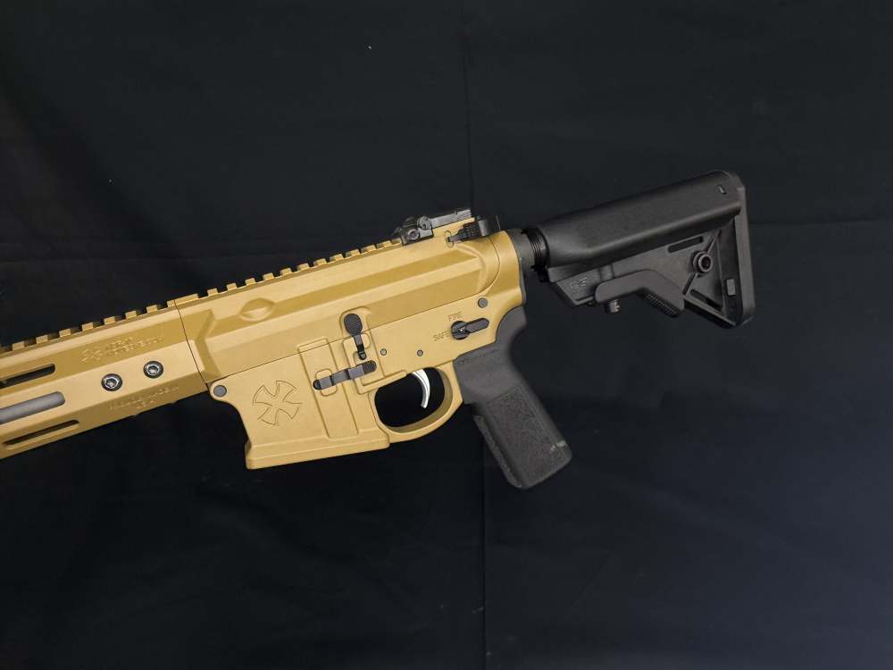 New! Noveske N4 Infidel 13.7" P&W Flaming Pig 5.56 NATO Tiger Eye Brown -img-4