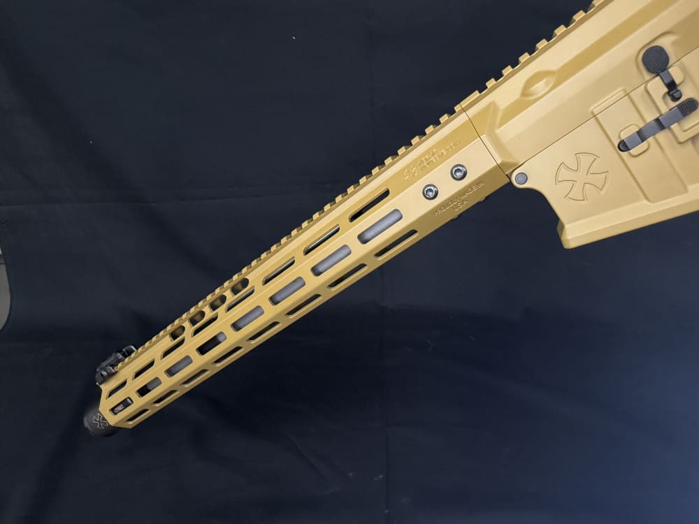 New! Noveske N4 Infidel 13.7" P&W Flaming Pig 5.56 NATO Tiger Eye Brown -img-5