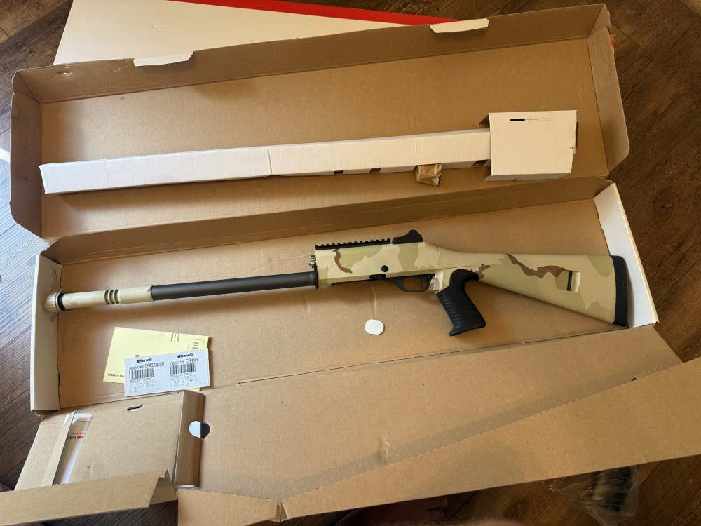 NIB Benelli M4 Shotgun Desert Camo-img-2