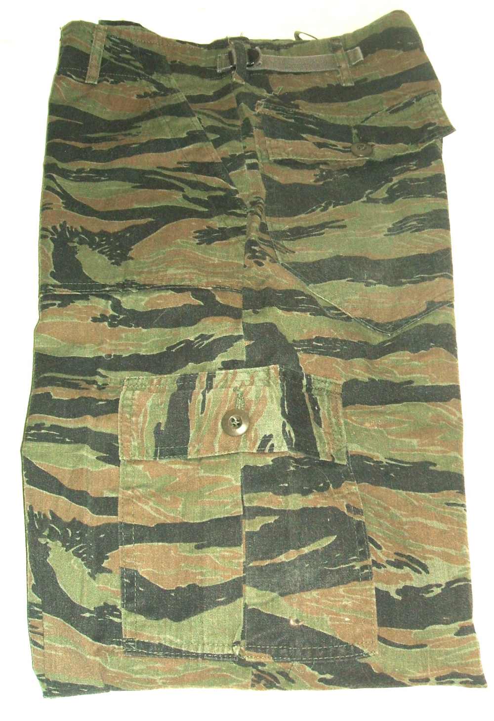 Utility "jungle" trousers: "tigerstripe" camouflage small-med poly/cotton-img-8