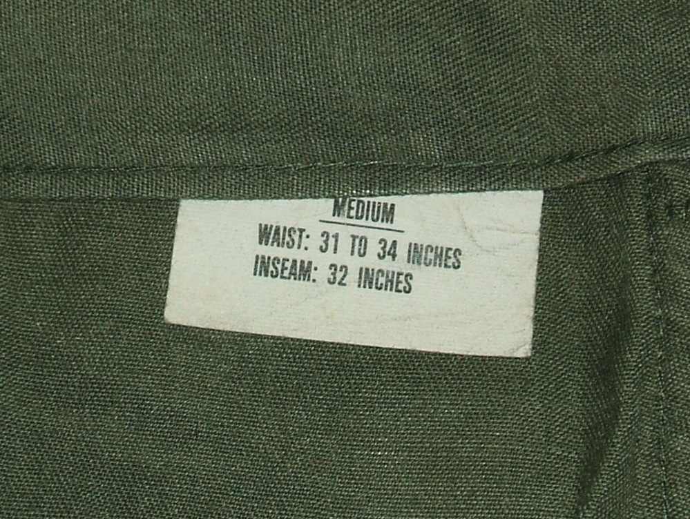 Utility "jungle" trousers: "tigerstripe" camouflage small-med poly/cotton-img-4