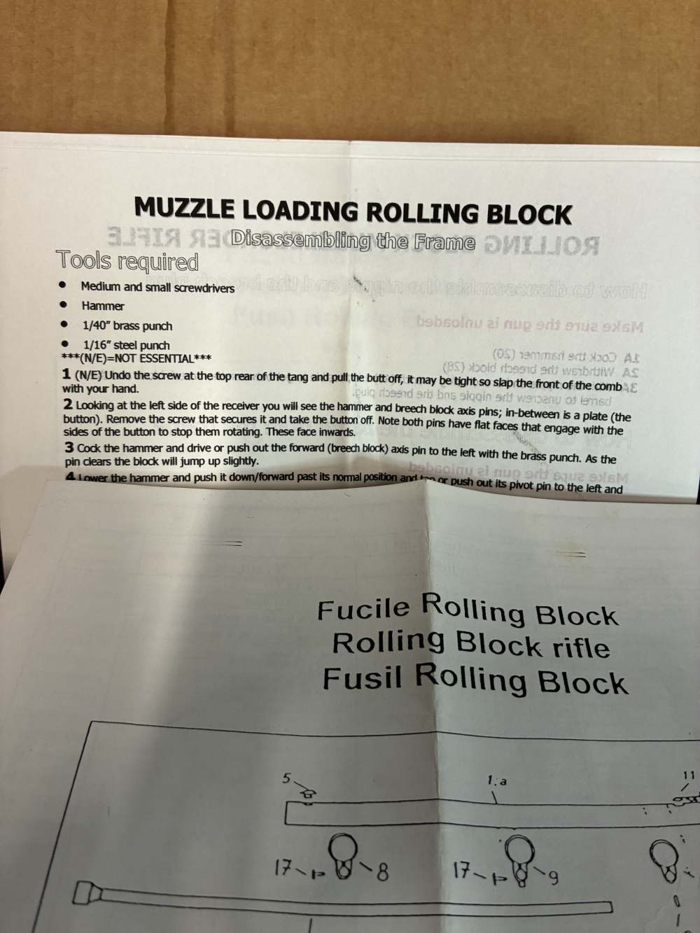 David Pedersoli Rolling Block Muzzleloader -img-14