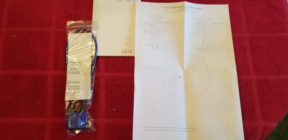 CZ 75 Tactical Sport Dual Tone .9mm (NIB) Never Fired 91172-img-15