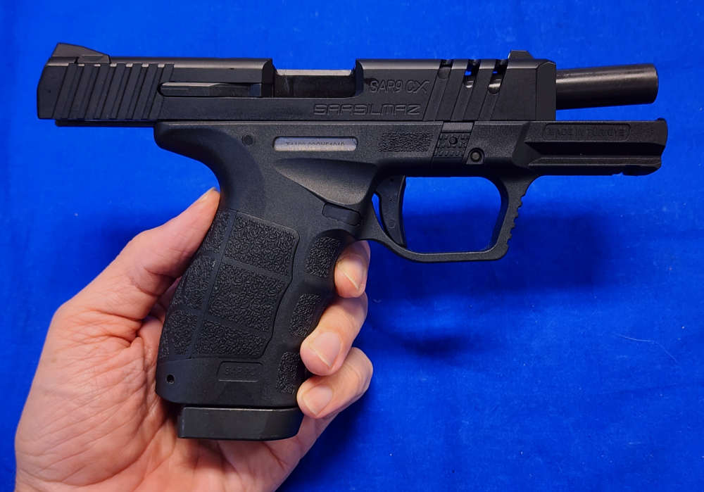 SAR SAR9CX 9MM OPTIC CUT COMPED IN BOX W/ HOLSTER-img-5