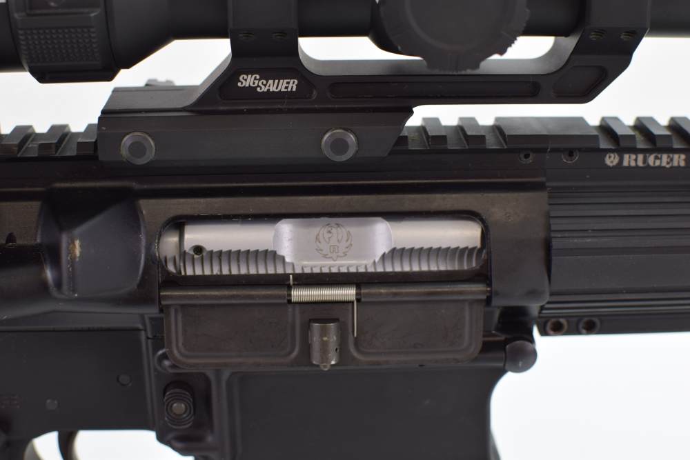Rare Ruger SR-762 Piston Driven with optic and irons-img-1