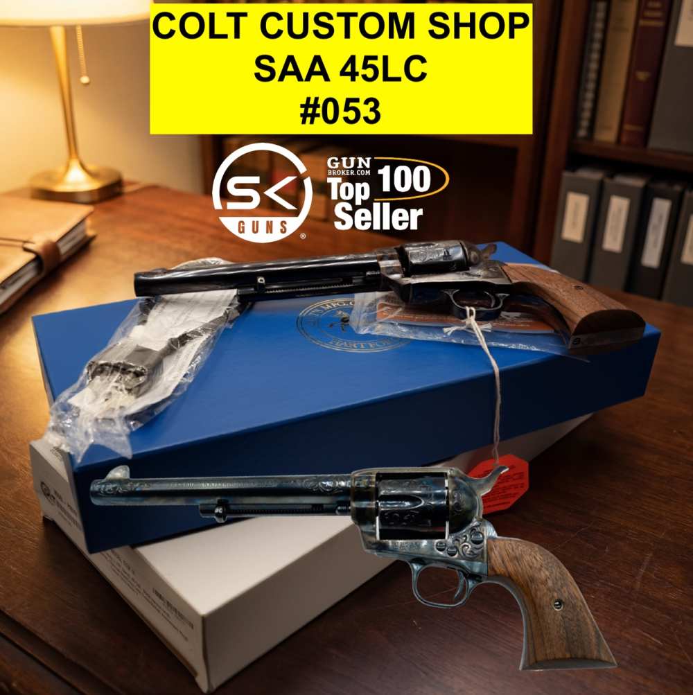 Colt Custom Shop Single Action Army #053 150th Anniversary Tier III -img-0