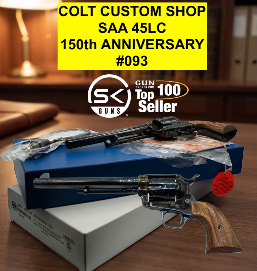 Colt Custom Shop Single Action Army #093 150th Anniversary Tier III-img-0