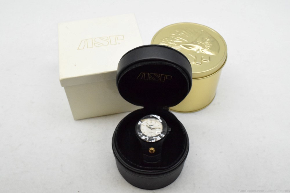 ASP Tactical Polymer White Face Watch New #39410 -img-0
