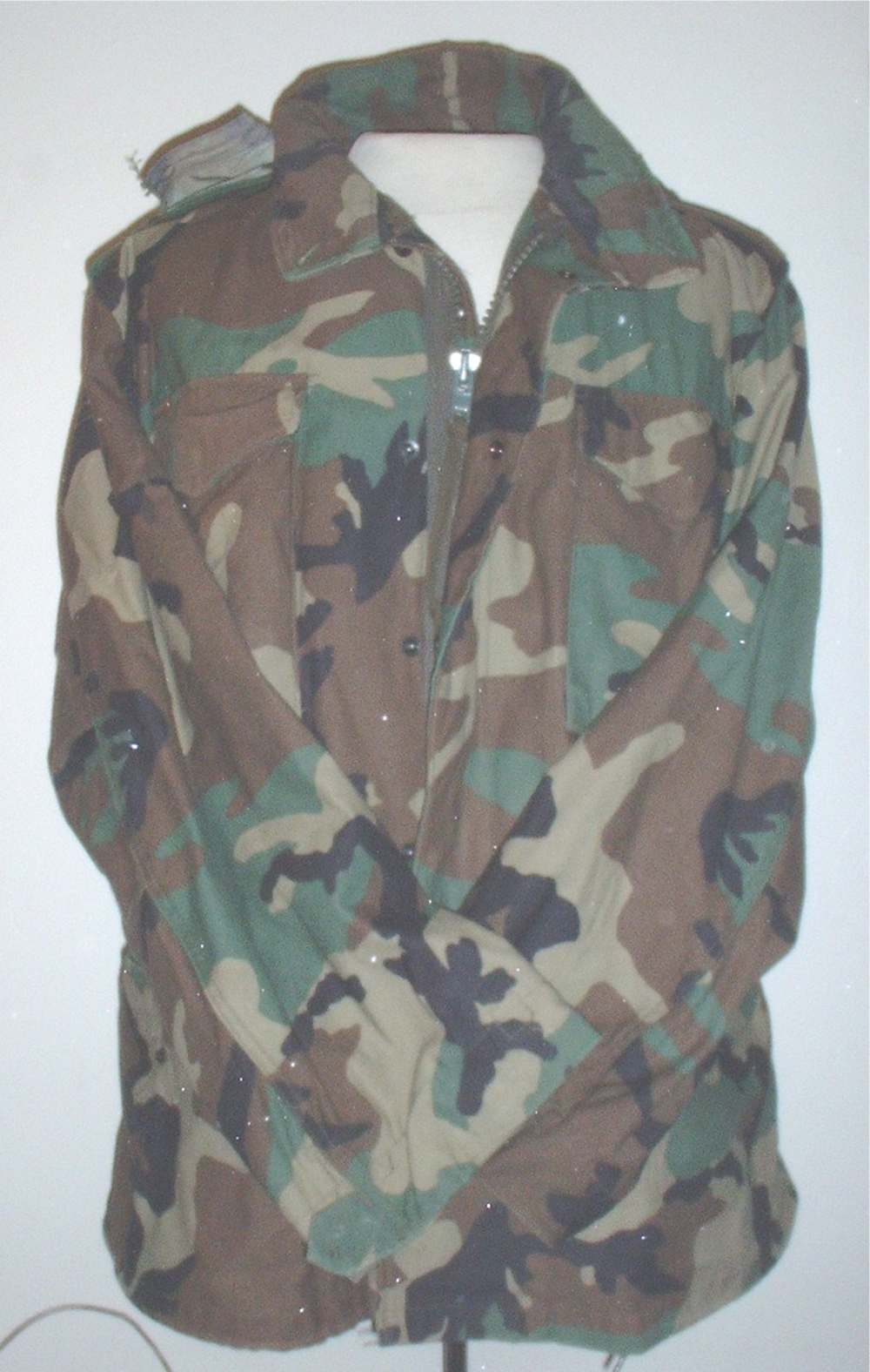 US Army M-65 field jacket woodland camouflage, Med-Reg, Golden 1996-img-7