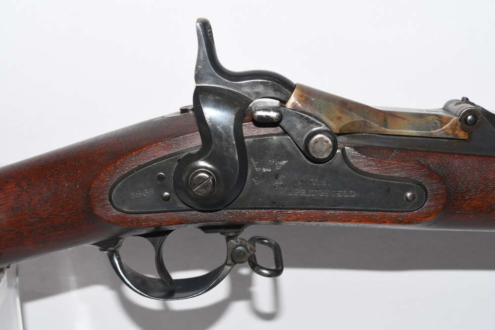 Outstanding US Springfield Armory Model 1868 Trapdoor Rifle 50-70 Govt 1870-img-4