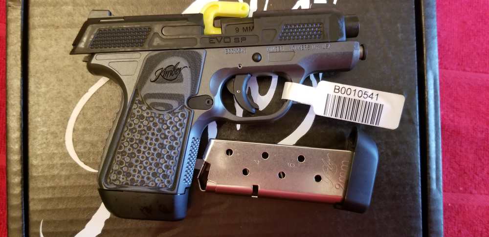 Kimber EVO SP Custom Shop .9mm (NS) (NIB) Never Fired-img-0