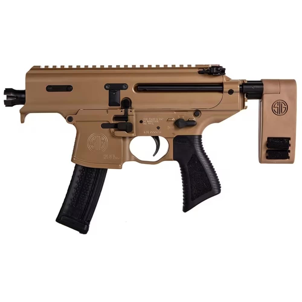 SIG SAUER MPX COPPERHEAD Gas Piston AR Style Pistol + Brace 9mm M1913 Rail -img-5