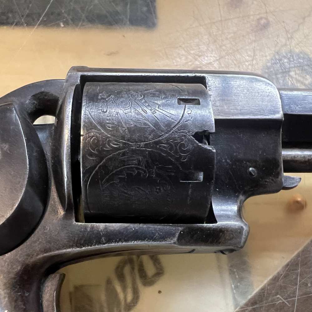 Allen & Wheelock Single Shot 22 Short Patent Date 1858 -img-12