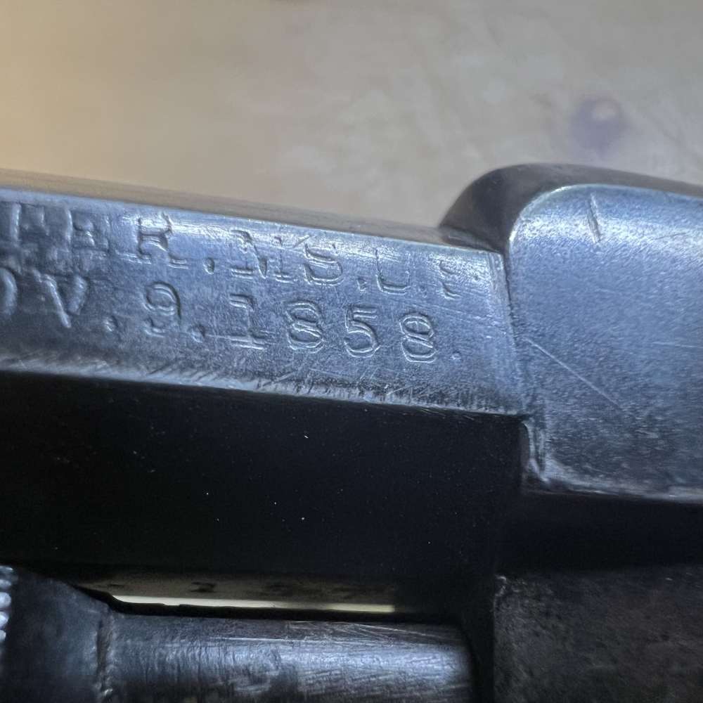 Allen & Wheelock Single Shot 22 Short Patent Date 1858 -img-8