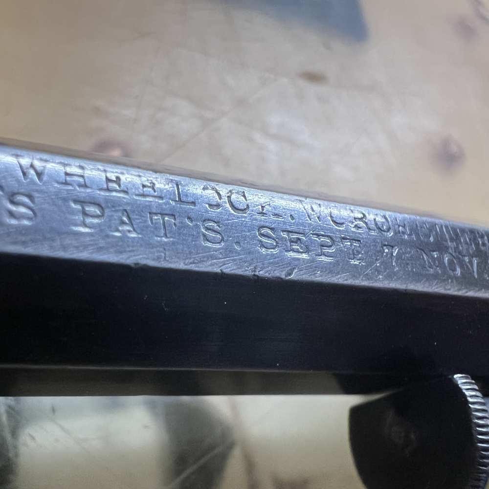 Allen & Wheelock Single Shot 22 Short Patent Date 1858 -img-6