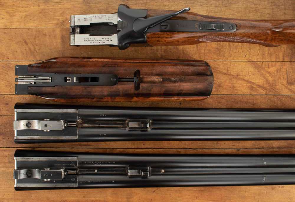 WINCHESTER MODEL 21 TOURNAMENT SKEET 16GA – 2 BARRELS, LETTER-img-18