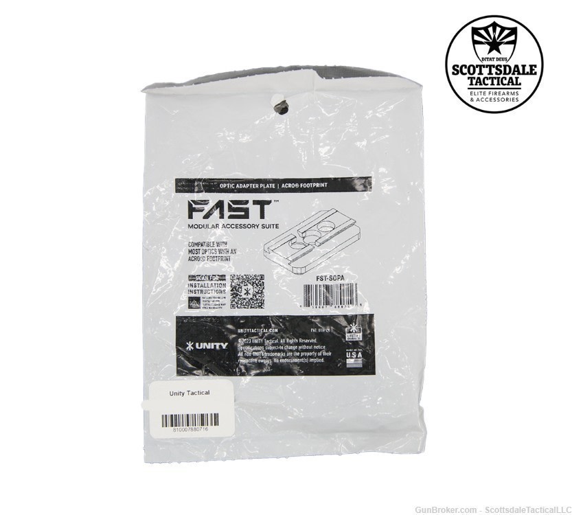 Unity Tactical FAST, Offset Mounting Plate-img-0