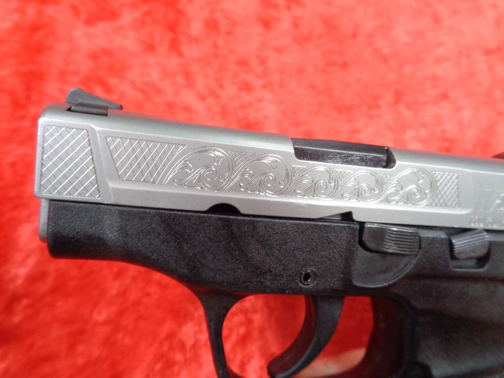 S&W M&P BODYGUARD 380 ACP Engraved Stainless Compact Carry Semi Auto TRADE-img-13