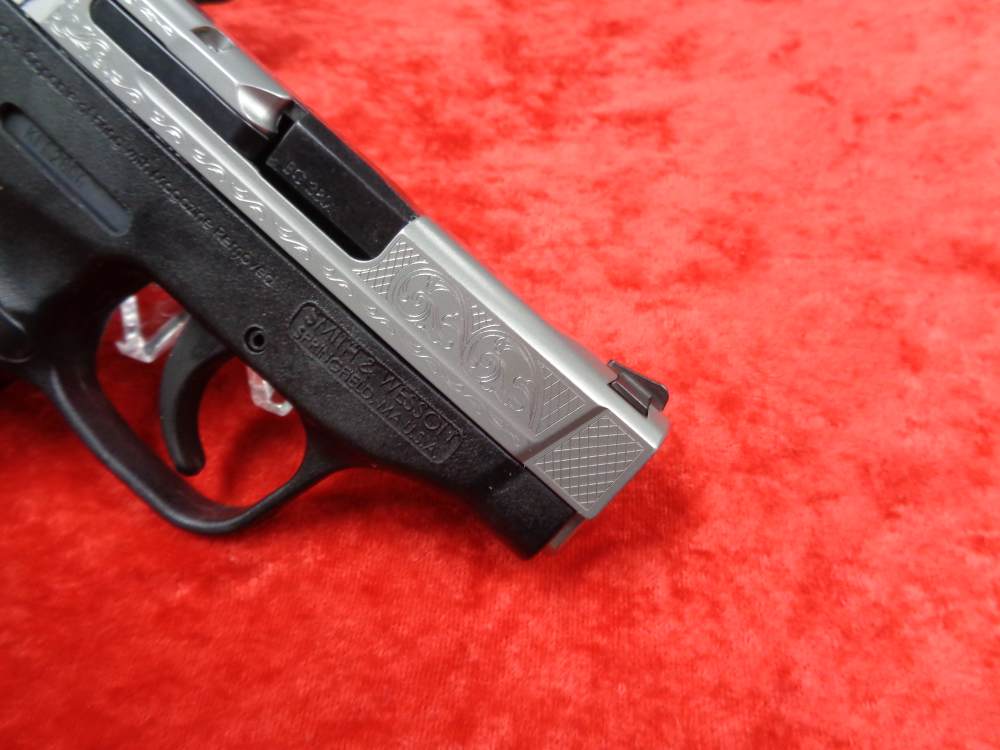 S&W M&P BODYGUARD 380 ACP Engraved Stainless Compact Carry Semi Auto TRADE-img-6