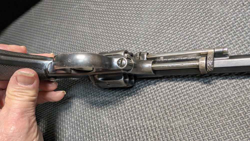 W+F BERN (SWISS) MOD 1882 | 7.5x23mmR 4.6" MATCHING # VG COND-img-12