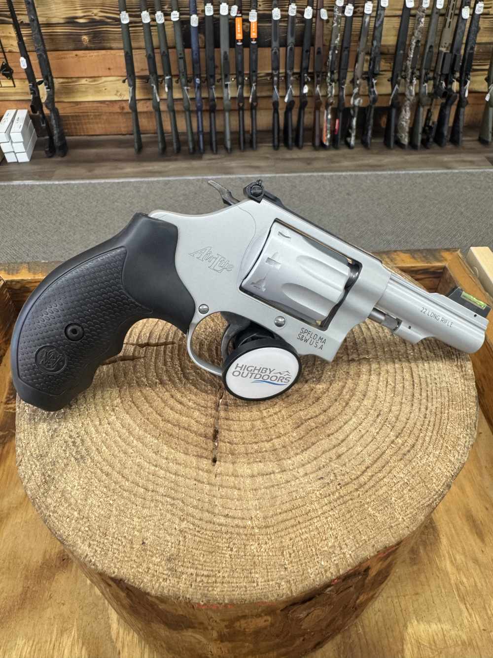 Smith & Wesson Model 317 AIRLITE Revolver - 22 LR - 8 shot 3" -img-0