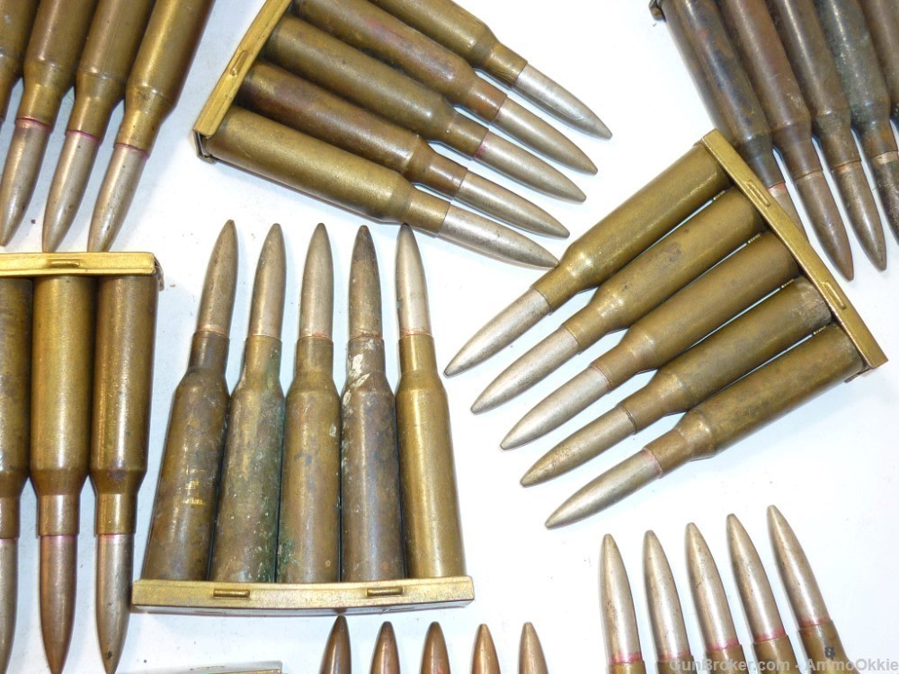 5rd + CLIP - WW2 6.5x50 - Japanese Arisaka - Type 38 6.5 Jap-img-24