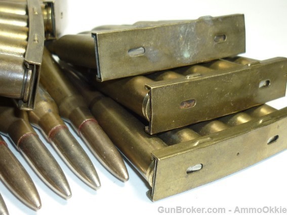 5rd + CLIP - WW2 6.5x50 - Japanese Arisaka - Type 38 6.5 Jap-img-15