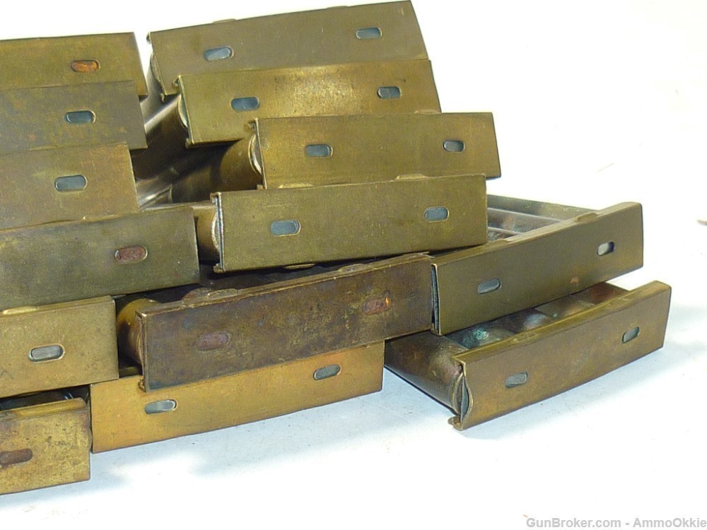 5rd + CLIP - WW2 6.5x50 - Japanese Arisaka - Type 38 6.5 Jap-img-37