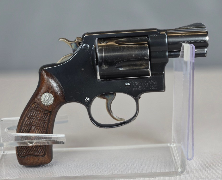 Smith & Wesson Pre Model 36 Flat Latch Prod. 1953-img-3