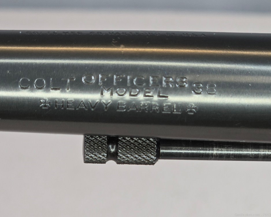 Colt Officer’s Model Match .38 Special 3rd Issue Prod. 1949-img-9
