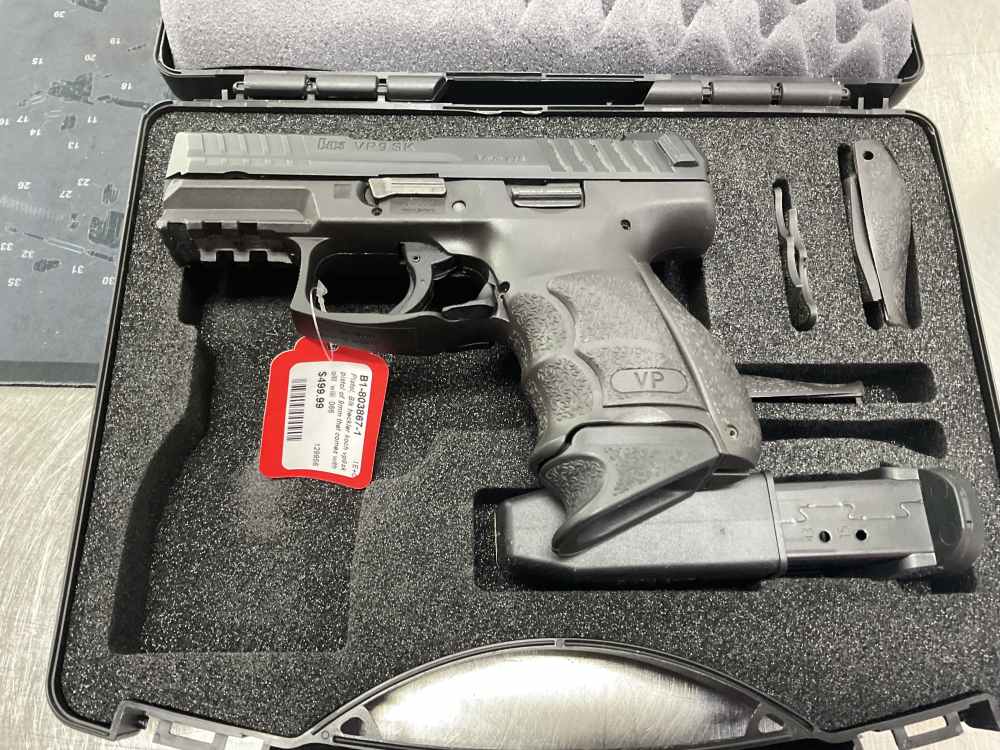 Heckler & Koch vp9sk 3.5” 9mm Luger w/box 2 magazines -img-2