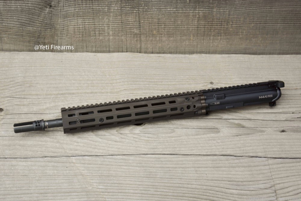Daniel Defense M4A1 DD4 RIII AR-15 Upper FDE 5.56mm 14.5" Pinned Surefire-img-1