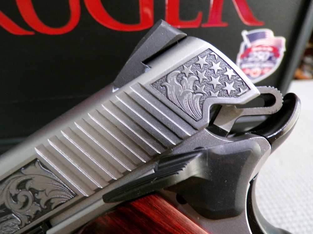 Ruger SR1911 250th Anniversary 45 ACP 8+1 5" Stainless Steel Barrel 16707-img-12