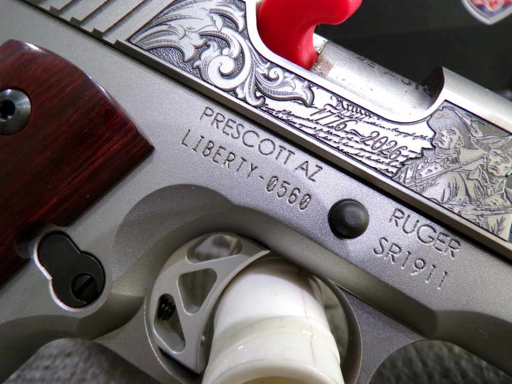 Ruger SR1911 250th Anniversary 45 ACP 8+1 5" Stainless Steel Barrel 16707-img-4