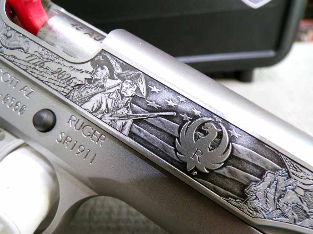 Ruger SR1911 250th Anniversary 45 ACP 8+1 5" Stainless Steel Barrel 16707-img-5