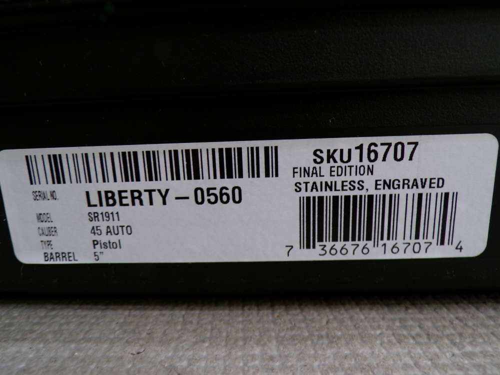 Ruger SR1911 250th Anniversary 45 ACP 8+1 5" Stainless Steel Barrel 16707-img-18