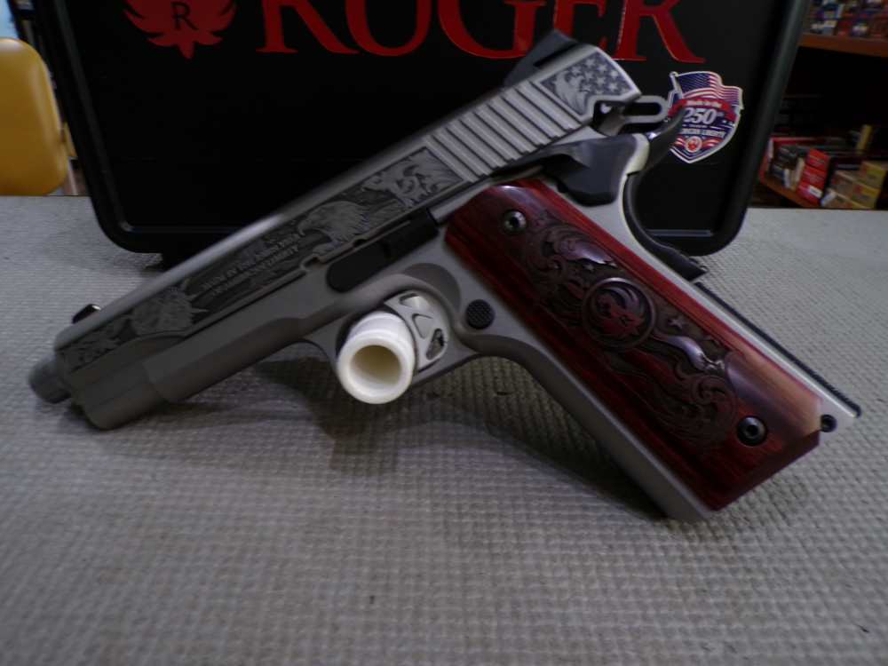 Ruger SR1911 250th Anniversary 45 ACP 8+1 5" Stainless Steel Barrel 16707-img-10