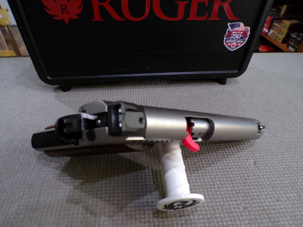 Ruger SR1911 250th Anniversary 45 ACP 8+1 5" Stainless Steel Barrel 16707-img-7