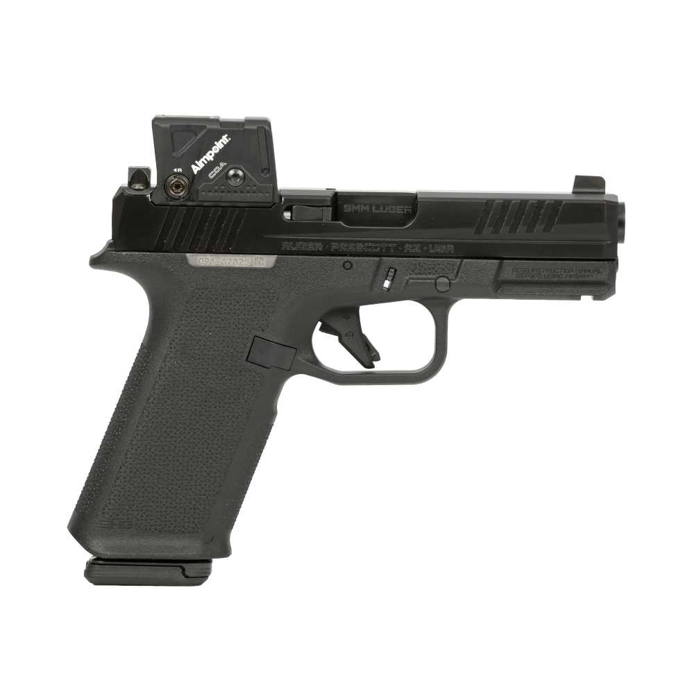 Ruger RXM Pistol, 9MM, 4", 17rd, Black, Aimpoint COA NIB 19465-img-0