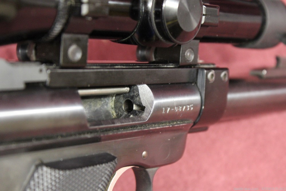 Ruger Mark I (Made in 1981)  5.5 Inch Bull Barrel with Leupold M8-2X Scope-img-8