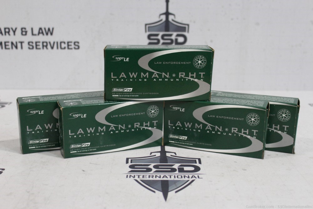Lawman RHT Frangible 40S&W 53375 Drivers License & Adult Signature Required-img-0