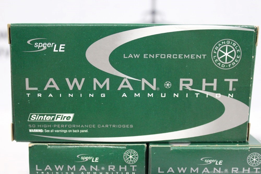 Lawman RHT Frangible 40S&W 53375 Drivers License & Adult Signature Required-img-2