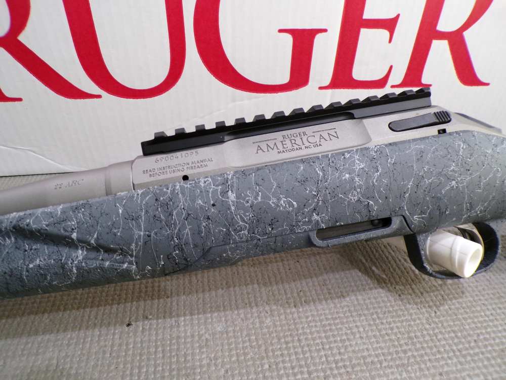 Ruger American II 22 ARC 20" Cobalt Cerakote Spiral Fluted Barrel  46918 -img-13