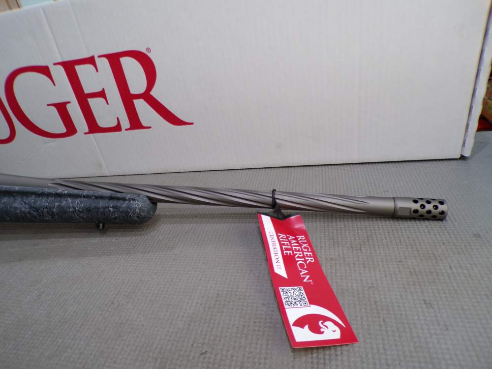 Ruger American II 22 ARC 20" Cobalt Cerakote Spiral Fluted Barrel  46918 -img-4