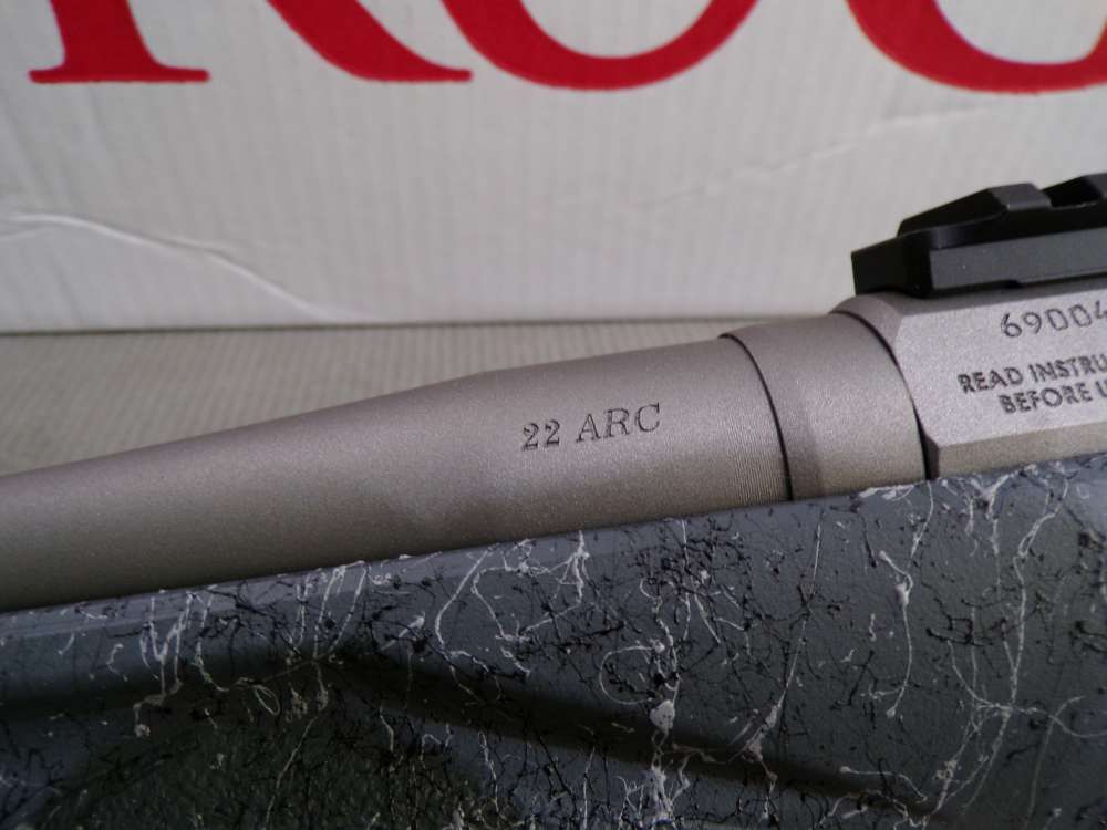 Ruger American II 22 ARC 20" Cobalt Cerakote Spiral Fluted Barrel  46918 -img-14