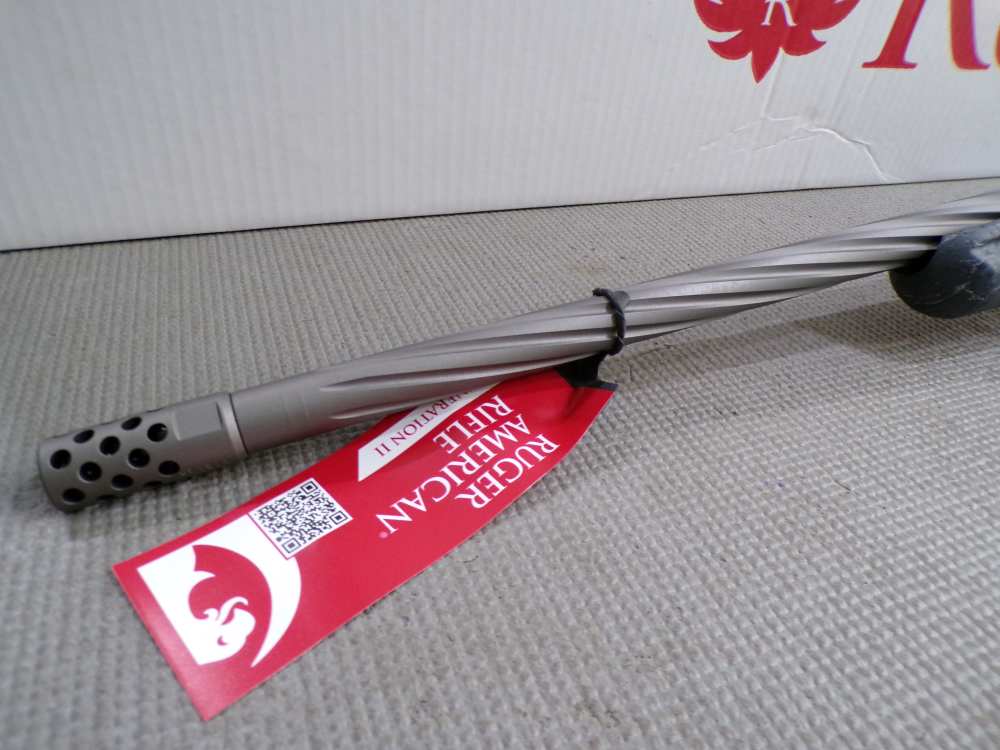 Ruger American II 22 ARC 20" Cobalt Cerakote Spiral Fluted Barrel  46918 -img-16