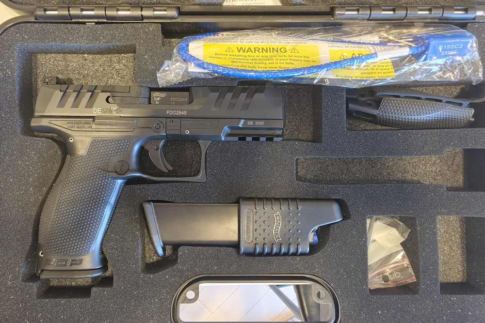 Walther PDP Full Size 9mm Optic Ready 4" Barrel 2 18rd Mags NIB-img-1