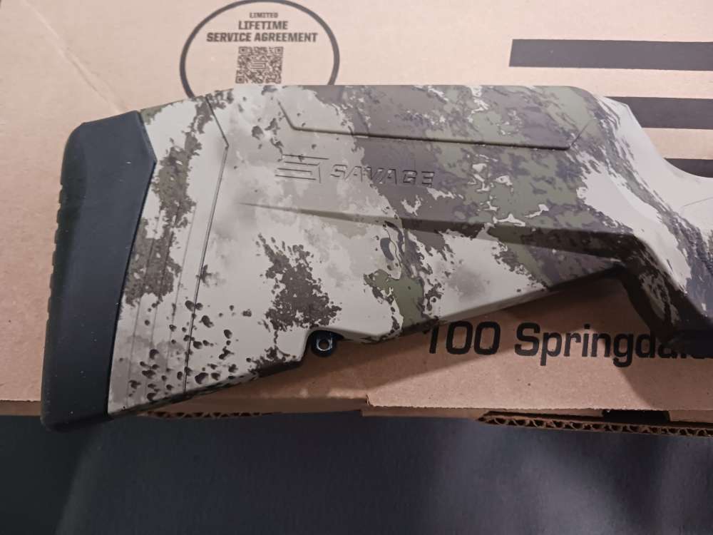 SAVAGE AXIS 2 PRO 350 LEGEND WOODLAND CAMO / BRONZE CERAKOTE RIFLE NEW-img-2
