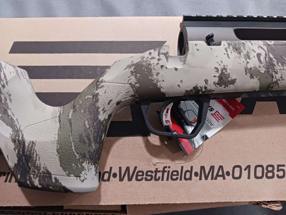 SAVAGE AXIS 2 PRO 350 LEGEND WOODLAND CAMO / BRONZE CERAKOTE RIFLE NEW-img-3